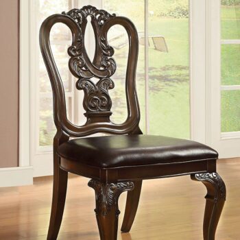 Wooden Side Chair Set of 2