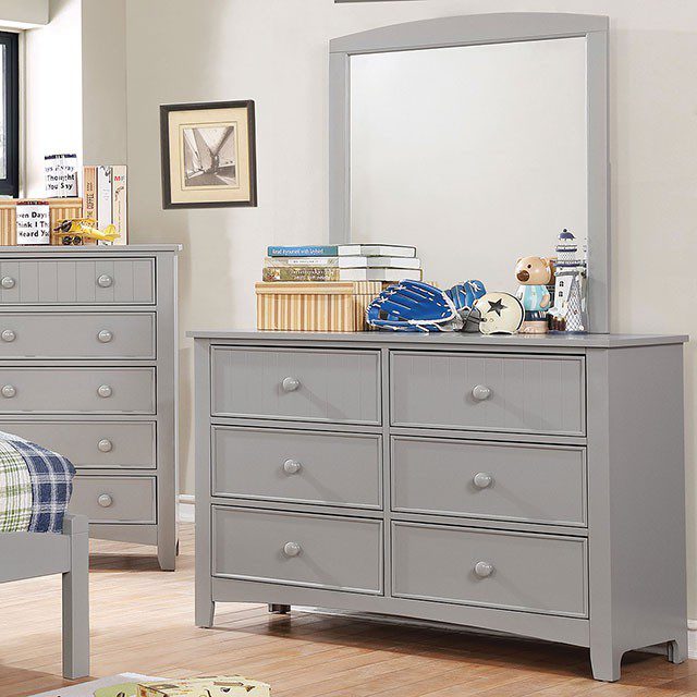 Caren Dresser Cm7905Gy-D By Furniture Of America | Mobilia Cleopatra 3 Caren Dresser CM7905GY-D BY Furniture of America - Image 1