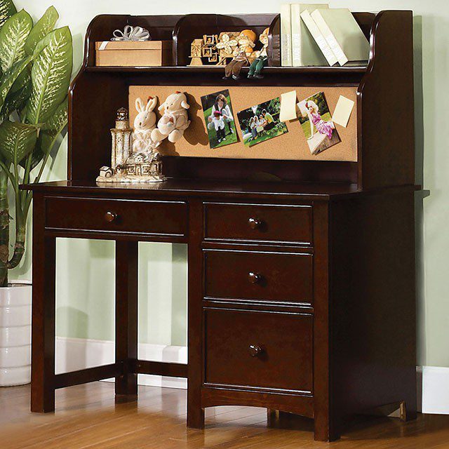 Omnus Desk Cm7905Exp-Dk By Furniture Of America | Mobilia Cleopatra 3 Omnus Desk CM7905EXP-DK BY Furniture of America - Image 1