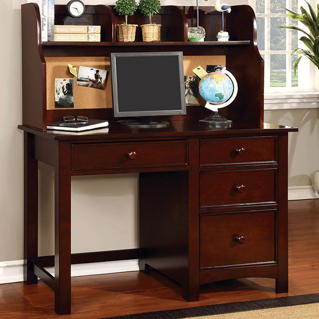 Omnus Desk Cm7905Ch-Dk By Furniture Of America | Mobilia Cleopatra 3 Omnus Desk CM7905CH-DK BY Furniture of America - Image 1