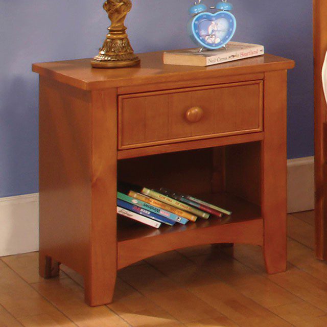 Omnus Nightstand Cm7905Oak-N By Furniture Of America | Mobilia Cleopatra 3 Omnus Nightstand CM7905OAK-N BY Furniture of America - Image 1