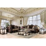Dark Brown Ronja Sofa SM6431-SF  BY Furniture of America - Image 2