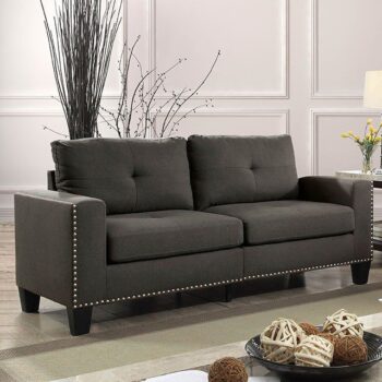 Gray Attwell Sofa CM6594-SF  BY Furniture of America