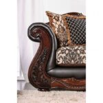 Brown, Espresso Jamael Sofa SM6405-SF BY Furniture of America – View 3