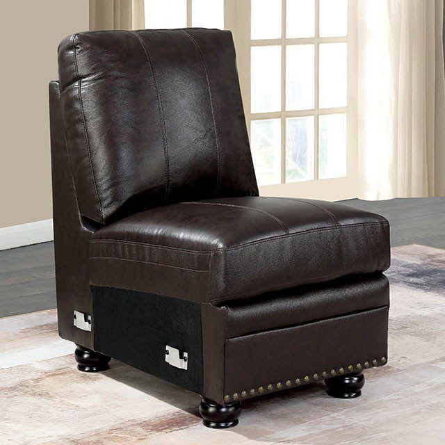 Edith Armless Chair Cm6579-Ch By Furniture Of America | Mobilia Cleopatra 3 Edith Armless Chair CM6579-CH BY Furniture of America - Image 1