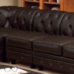 Stanford Armless Chair CM6270BR-CH BY Furniture of America - Image 6