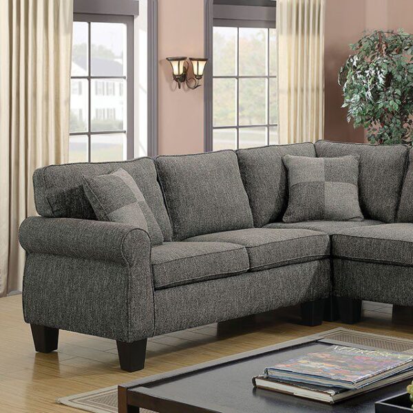 Rhian Sectional CM6329GY By Furniture of America - Image 5