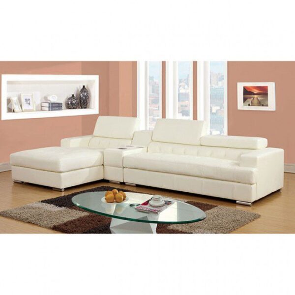 Floria Speaker Console CM6122WH-CS By Furniture of America - Image 4