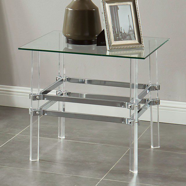 Trofa End Table Cm4351E By Furniture Of America | Mobilia Cleopatra 3 Trofa End Table CM4351E By Furniture of America - Image 1
