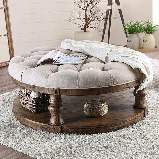 Mika Coffee Table Cm4424A-F-C By Furniture Of America | Mobilia Cleopatra 3 Mika Coffee Table CM4424A-F-C By Furniture of America - Image 1