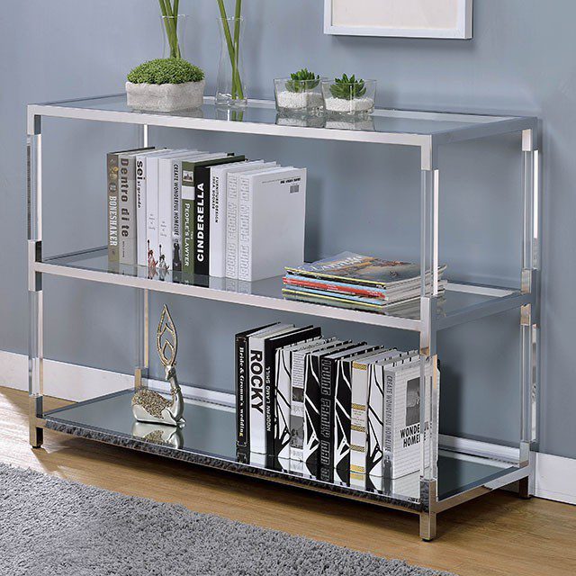 Ludvig Sofa Table Cm4153S By Furniture Of America | Mobilia Cleopatra 3 Ludvig Sofa Table CM4153S By Furniture of America - Image 1