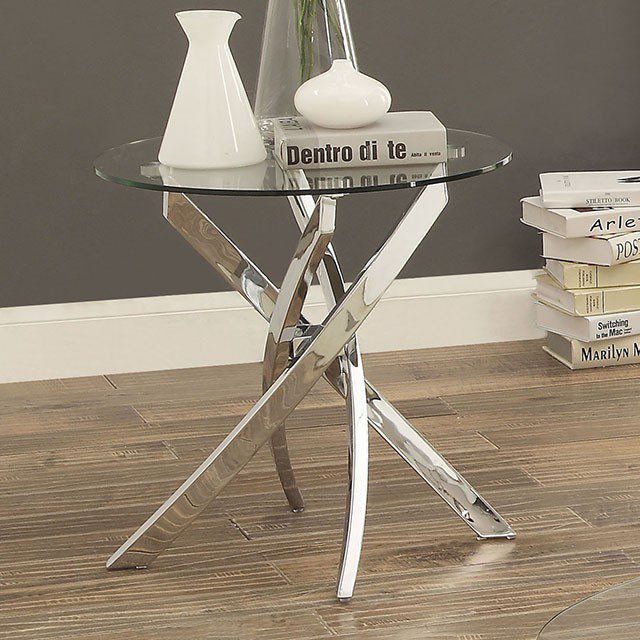 Laila End Table Cm4241E By Furniture Of America | Mobilia Cleopatra 3 Laila End Table CM4241E By Furniture of America - Image 1