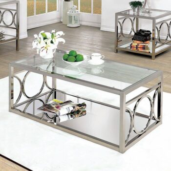 Rylee Coffee Table CM4166CRM-C By Furniture of America