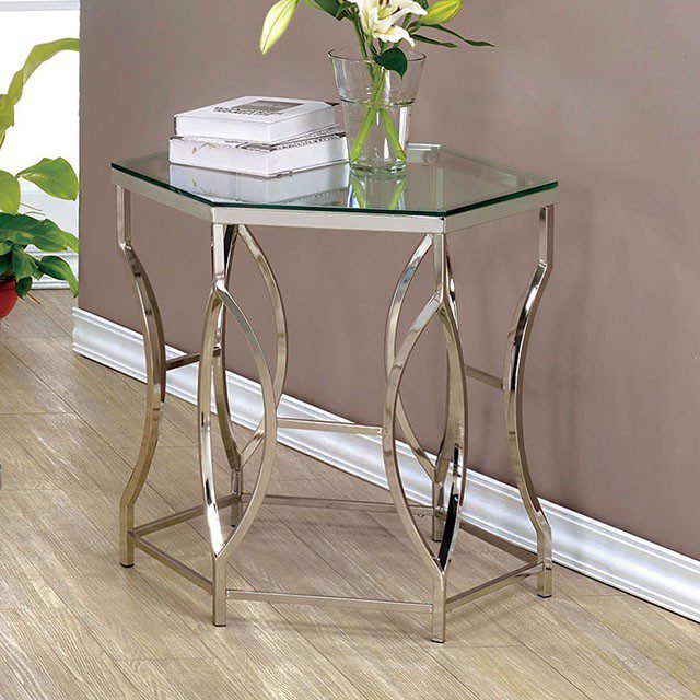 Zola End Table Cm4160E By Furniture Of America | Mobilia Cleopatra 3 Zola End Table CM4160E By Furniture of America - Image 1