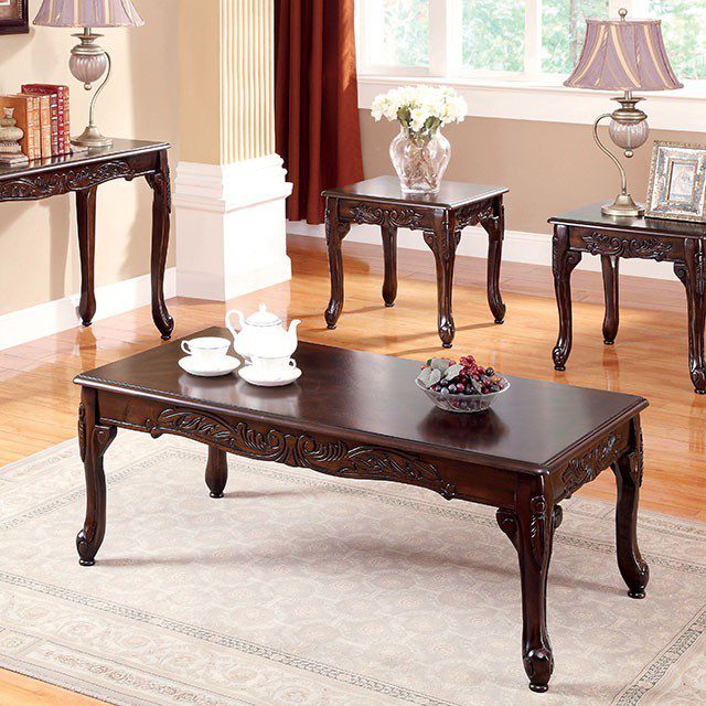 Cheshire 3 Pc. Table Set Cm4914-3Pk By Furniture Of America | Mobilia Cleopatra 3 Cheshire 3 Pc. Table Set CM4914-3PK By Furniture of America - Image 1