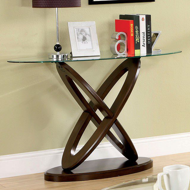 Atwood Oval Sofa Table Cm4401S By Furniture Of America | Mobilia Cleopatra 3 Atwood Oval Sofa Table CM4401S By Furniture of America - Image 1