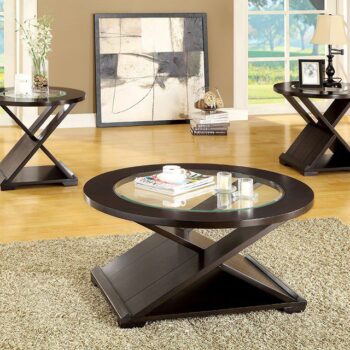 Orbe 3 Pc. Table Set CM4006-3PK By Furniture of America