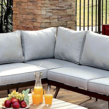 Evita Corner Chair CM-OS2582-CNR By Furniture of America