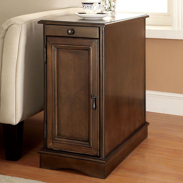 Lilith Side Table Cm-Ac171Gy By Furniture Of America | Mobilia Cleopatra 3 Lilith Side Table CM-AC171GY By Furniture of America - Image 1