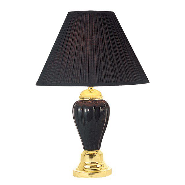 Light Table Lamp L94101Bk-6Pk By Furniture Of America | Mobilia Cleopatra 3 Light Table Lamp L94101BK-6PK By Furniture of America - Image 1