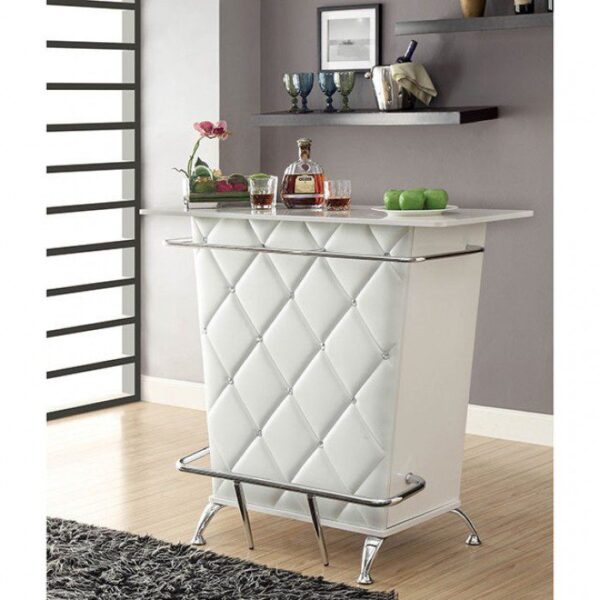 Fuero Bar Table CM-BT6464WH By Furniture of America - Image 2