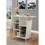 Fuero Bar Table CM-BT6464WH By Furniture of America - Image 3