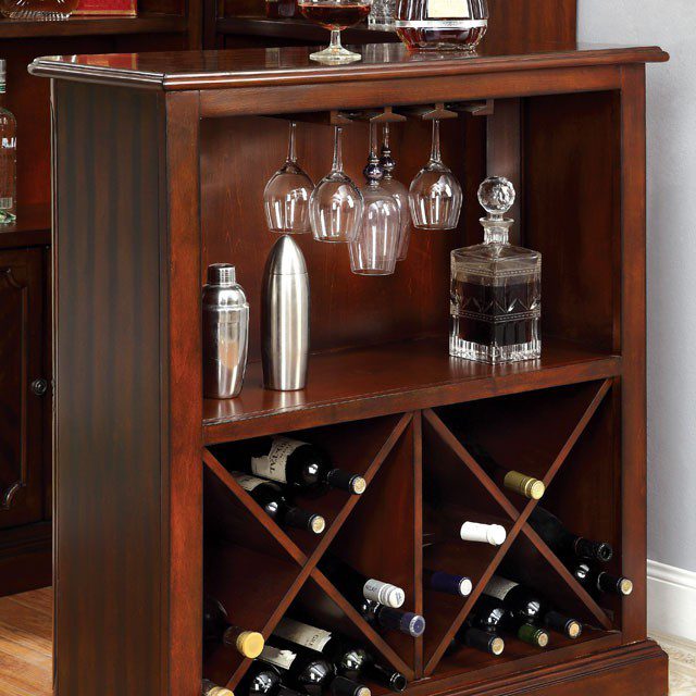 Voltaire Standing Bar Table Cm-Cr142Bt By Furniture Of America | Mobilia Cleopatra 3 Voltaire Standing Bar Table CM-CR142BT By Furniture of America - Image 1