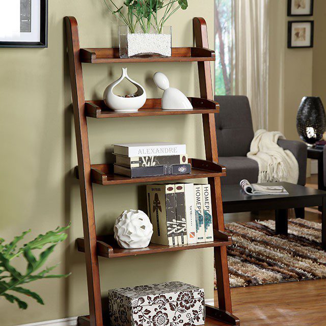 Lugo Ladder Shelf Cm-Ac293 By Furniture Of America | Mobilia Cleopatra 3 Lugo Ladder Shelf CM-AC293 By Furniture of America - Image 1