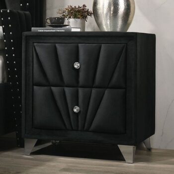 Carissa Night Stand CM7164BK-N By Furniture of America