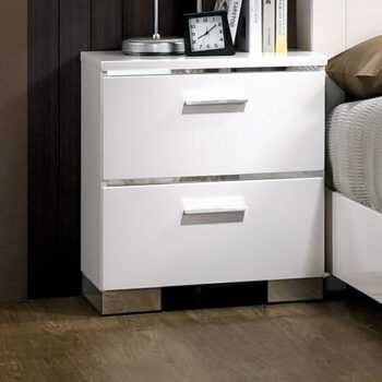 Carlie Night Stand CM7049WH-N By Furniture of America
