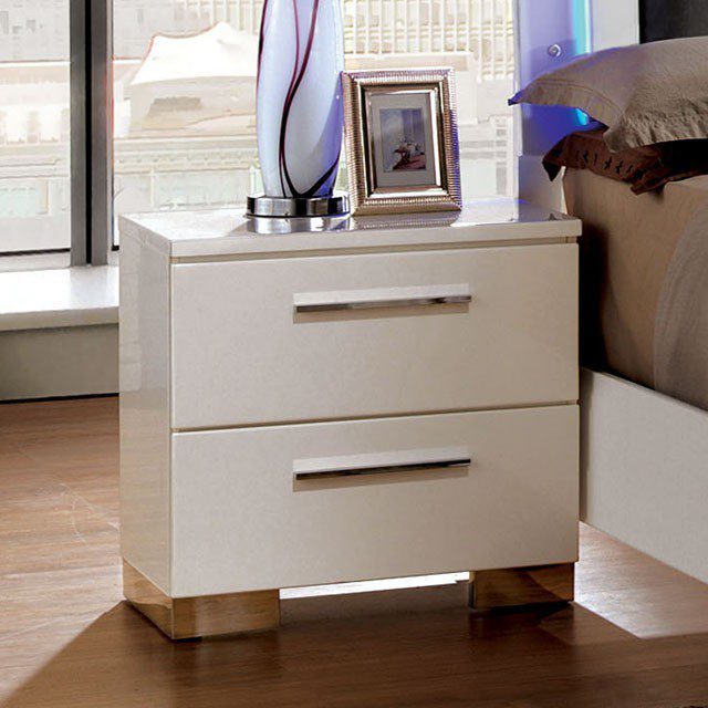 Clementine Night Stand Cm7201N By Furniture Of America | Mobilia Cleopatra 3 Clementine Night Stand CM7201N By Furniture of America - Image 1