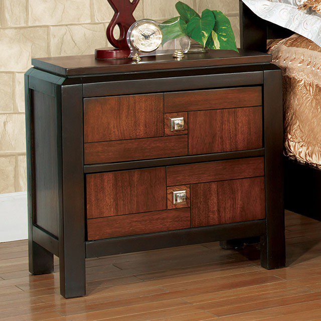 Patra Nightstand Cm7152N By Furniture Of America | Mobilia Cleopatra 3 Patra Nightstand CM7152N By Furniture of America - Image 1