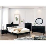 Lennart CM7386BK-C By Furniture of America in Black – Bedroom Chest of Drawers – View 3