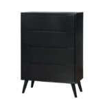 Lennart CM7386BK-C By Furniture of America in Black – Bedroom Chest of Drawers – View 6