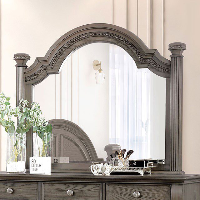 Pamphilos Mirror Foa7144Gy-M By Furniture Of America | Mobilia Cleopatra 3 Pamphilos Mirror FOA7144GY-M By Furniture of America - Image 1