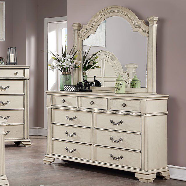 Pamphilos Dresser Foa7144Wh-D By Furniture Of America | Mobilia Cleopatra 3 Pamphilos Dresser FOA7144WH-D By Furniture of America - Image 1