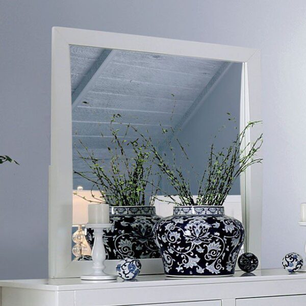 Deanne Mirror CM7527WH-M By Furniture of America - Image 2