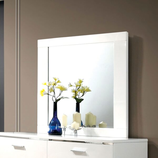 Carlie Mirror CM7049WH-M By Furniture of America - Image 3