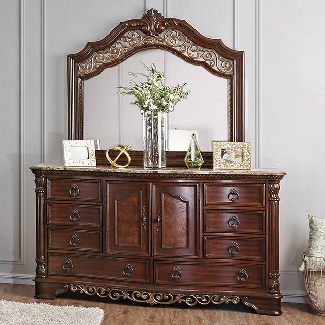 Menodora Dresser Cm7311D By Furniture Of America | Mobilia Cleopatra 3 Menodora Dresser CM7311D By Furniture of America - Image 1