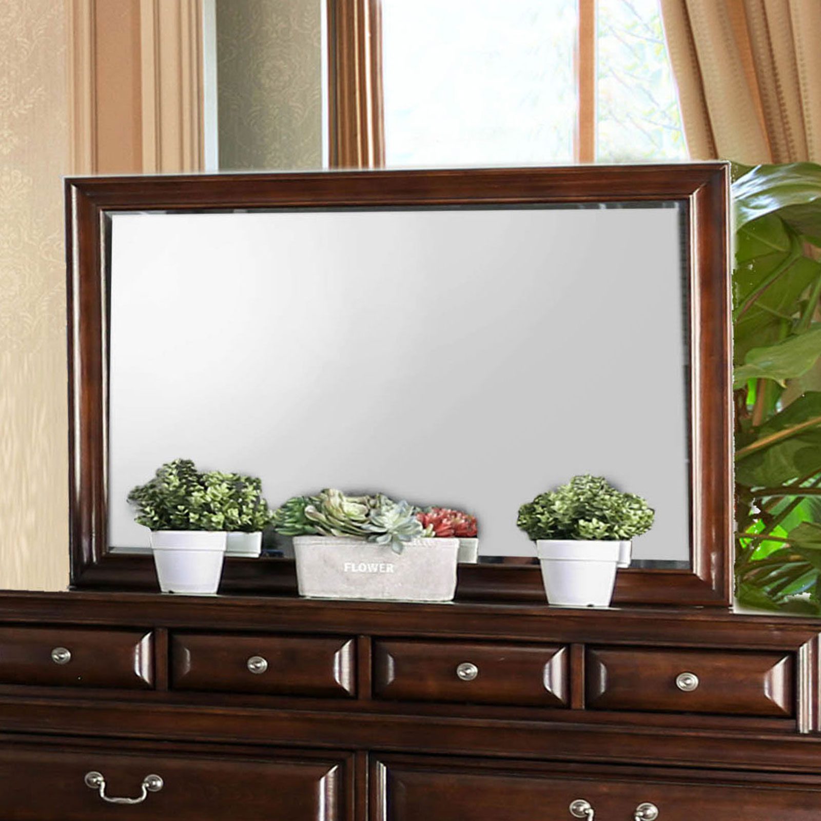 Brandt Mirror Cm7302Ch-M By Furniture Of America | Mobilia Cleopatra 3 Brandt Mirror CM7302CH-M By Furniture of America - Image 1