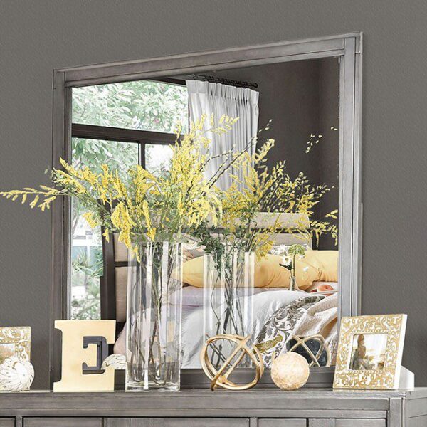 Berenice Mirror CM7580GY-M By Furniture of America - Image 2