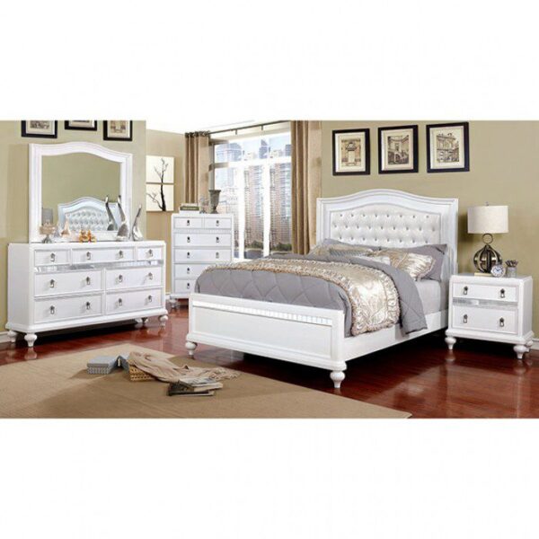 Ariston Mirror CM7171WH-M By Furniture of America - Image 2