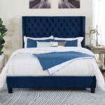 Navy Ryleigh Bed CM7141NV  By Furniture of America