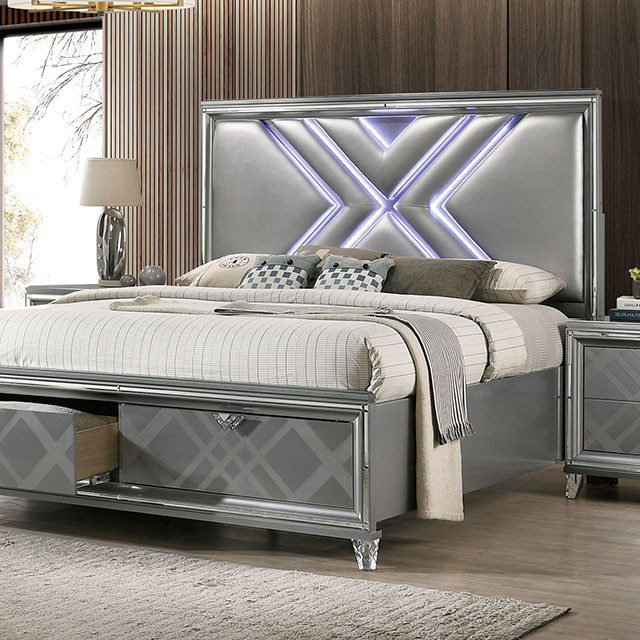 Emmeline Bed FOA7147 By Furniture of America