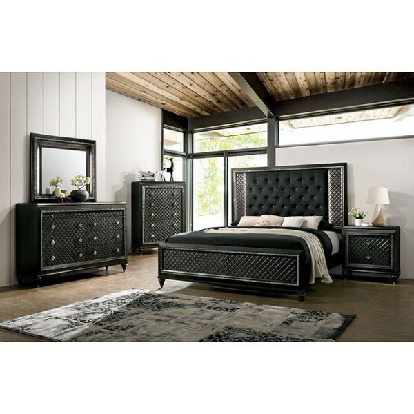 Demetria Bed CM7584  By Furniture of America - Image 2