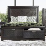 Espresso Argyros Bed CM7315  By Furniture of America