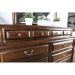 Brown Cherry Brandt Bed CM7302CH By Furniture of America - Image 4