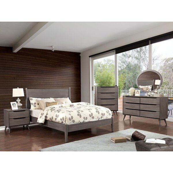 Lennart Bed CM7386GY By Furniture of America - Image 4