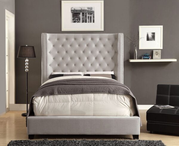 Ivory Rosabelle Bed CM7679IV By Furniture of America - Image 5