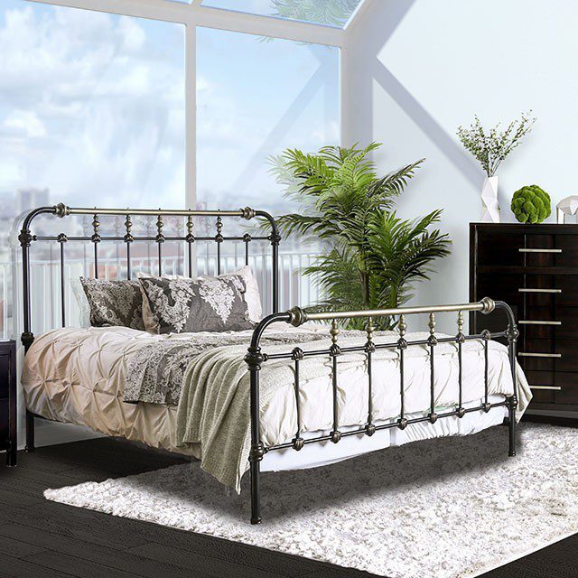 Riana Bed Cm7733 By Furniture Of America | Mobilia Cleopatra 3 Riana Bed CM7733 By Furniture of America - Image 1